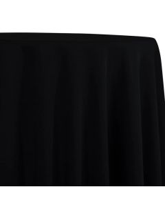 132" Poplin Polyester Black