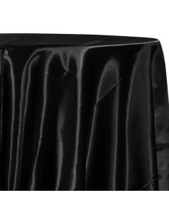 90" x 132" Braidal Satin Black