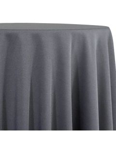 90" x 132" Poplin Polyester Charcoal