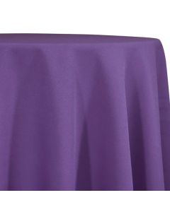 120" Poplin Polyester Eggplant