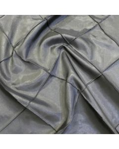 Overlay Pintuck Taffeta Charcoal