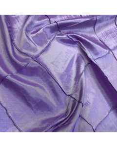 Runner Pintuck Taffeta Lavender