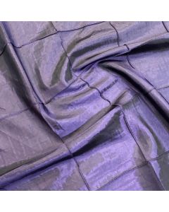 Chair Sash Pintuck Taffeta Purple