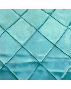 Chair Sash Pintuck Taffeta Teal