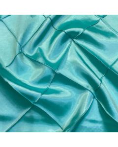 Overlay Pintuck Taffeta Teal