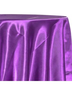 120" Braidal Satin Plum