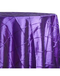 120" Pintuck Taffeta Purple