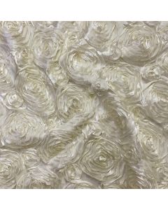 Runner Rose Satin Ivory