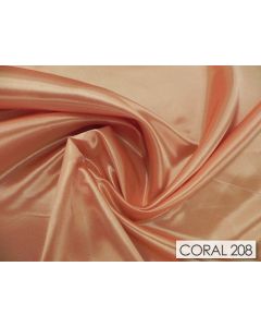 Chair Sash Braidal Satin Coral