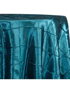 120" Pintuck Taffeta Teal