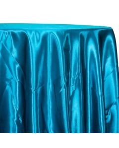 132" Braidal Satin Turquoise