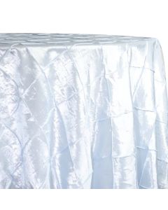 132" Pintuck Taffeta White